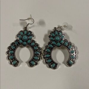Silver and Turquoise Earrings